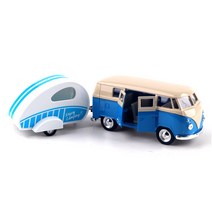 웰리 WELLY T1과 카라반시리즈 자동차 블루 폭스바겐 장난감 완구