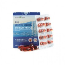 PharmGreen 프리미엄 크릴오일 1000mg X 30캡슐 1개월분