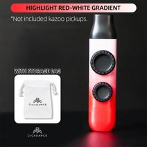 더블홀 카주 악기 카쥬 kazoo Kazoo, Highlight Red-white