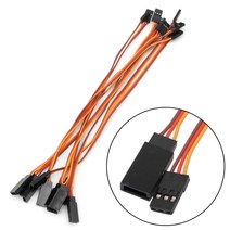 RC Futaba JR용 10개 150mm 서보 연장 와이어 리드 케이블 15cm 남성 대 여성, 200