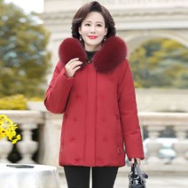 빅사이즈 부인복 아줌마큰옷 패딩 50대 60대 엄마옷 여성옷 줌마옷 주부옷 엄마 아내 생일 선물