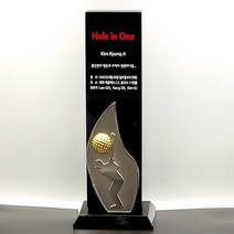 싱글 이글 홀인원 대회트로피 3종셑트 디자인골라보세요, 2022메탈블랙