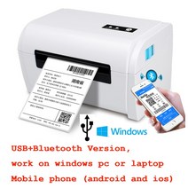라벨 100x150 UPS USPS 감열 바코드 프린터 4 인치 익스프레스, [03] Bluetooth version, [03] AU 플매트 카펫 러그