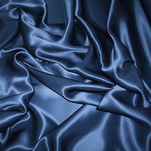 데코탑 공단 원단 정품 샤무즈 17칼라 천 대폭 광택 백일상 돌상 테이블커버, 네이비