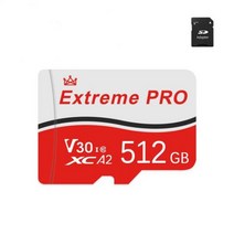 마이크로 TF SD 플래시 카드 휴대폰 드론 카메라 2TB 1TB 메모리 128GB 256GB 512GB, 512GB sd card