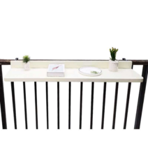 접이식 테이블 혼술 야외 펜션 미니 커피 바 홈카페, 조립식 120x28 화이트 알루미늄 플레이트