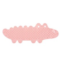 부자오빠 파스텔 악어 욕조매트 욕실미끄럼방지매트 유아용 KC인증, 1개, 악어매트_핑크