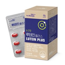 [대상웰라이프] 루테인플러스 30캡슐 9박스, 상세 설명 참조, 상세 설명 참조