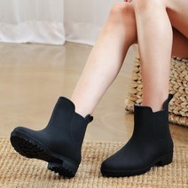 홀리버니 여성 레인부츠 여자 여름 장화 비올때신발 예쁜 고무장화 작업화 레인슈즈 방수 아쿠아슈즈