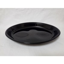 예도팩 사출타원접시 275mm (300개) 검정