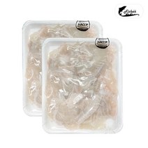 [피쉬앤] 회덮밥용 냉동 광어살 2팩세트 지느러미살, 덮밥용 광어 2팩세트, 2개