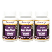 ENZOLIFE SUPER VISON BILLBERRY 엔조라이프 슈퍼비전 엔조제놀 빌베리 15000mg 60캡슐 3팩