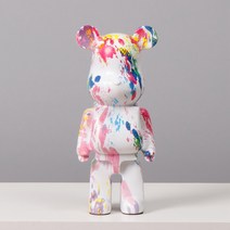 YAPOGI 베어브릭 저금통 피규어 인테리어 장식 집들이 개업선물, 큐티e/28cm