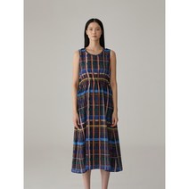 [여성/올리비아로렌] 체크프린트 민소매 쉬폰원피스 VOCOAXM5211_강서점