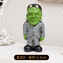 할로윈 공포영화 캐릭터 미니어처 소품 피규어 소형, 프링켄슈타인