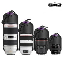 SMJ DSLR 미러리스 카메라가방 모음 케이스 스트랩, 08_SMJ 렌즈파우치 L