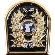 예비군 철제 전역 뱃지 Black 마크 전역선물 군인용품