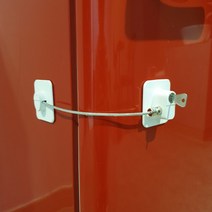 냉장고 자물쇠 시건장치 사물함 잠금장치 열쇠형, A-1열쇠형(흰색), 1개