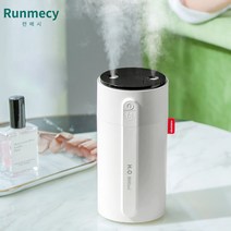 런메시 Runmecy 초음파 스마트 무선 가습기 대용량 가습기 듀얼 가습기, 그린, 800ml