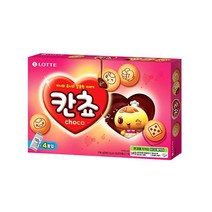 롯데 인간사료 스낵바 어린이간식 칸쵸 196g 2개 사무실다과 홈파티, 9개