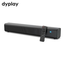 사운드바 가정용 홈씨어터 블루투스 스피커 60W 무선 사운드 바 16 인치 TV 벽걸이 형 3D 스테레오 홈 시어터 및 게임용 다중 플러그, 유럽식 플러그 포함