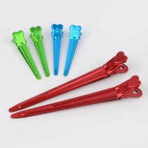 미용집게핀 앞머리 볼륨 뿌리 고정핀 커트핀 미용실집게핀, 1개, 대형 2P