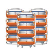 질레트 프로글라이드 면도기 5중 호환용 면도날, 3세트(12개입)