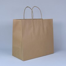 무지 트위스트 쇼핑백(대) 제과제빵_선물용백_10개