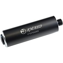 메쯔 당구 큐 익스텐션 EXCEED 엑시드 익스텐더 4인치 컬러 4종, 블랙, 1개