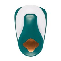 Fiskars Lia Griffith 레버 펀치 미니 리프 틸 그린/화이트