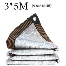 텐트 그늘막 차양 항해 그늘 캐노피 정원 천막 여름 캔버스 천 파티오 블록, 3x5m
