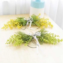 봄맞이 사무실공간 인테리어 가렌더 방문장식 테이블장식 카페인테리어 유치원입구 전실용 화장실문 화사한, 그린