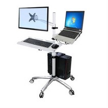 EMC-21N 엔산마운트 모니터 거치대 노트북 쿨러 이동형 스탠드 컴퓨터 일체형 워크스테이션 의료용 모바일 카트 EMR 시스템