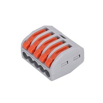 원터치 전기선 와이어 연결 단자 커넥터 컨넥터 5선, 원터치컨넥터5선, 원터치컨넥터5선