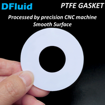 고압세척기부속 부품 노줄 연결 필터 PTFE 가스켓 BSPP 플랜지 위생 실린더 플랫 링 5 6 8 0 2 mm 압력 게, 112 ID 80mm x OD 90mm_01 2mm