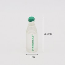 미니어처 음식과 놀이 1:12 미니 슈퍼마켓 미네랄 워터 소다 음료 병 소품 재료, 364 소다