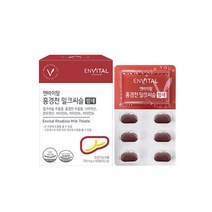엔바이탈 홍경천 밀크씨슬 밤새 700mg X 60정, 선택완료, 단품없음