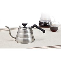 하리오 하리오(HARIO) V60 드립포트 주전자 800ml VKB-120HSV, 실버 (B000IGOXLS)