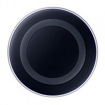 견고한 무선 충전기 고속 안전 초박형 QI 효율적인 지능형 칩 스마트폰 핸드폰용 패드, 02 Black