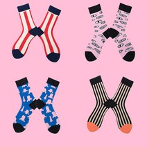 포인트 패션양말 특이한 여성 스트릿 양말 28종