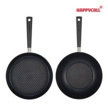 [해피콜] [1+1패키지] 크로커다일 뉴그립 IH 후라이팬 28cm + IH 궁중팬 28c, 상세 설명 참조, 상세 설명 참조
