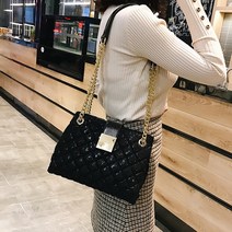 레이스 토드백 메쉬 레드 체인 라탄백 플랩 핸드백 여성 스퀘어백 미니 토트백 플리츠