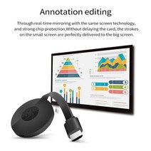 4K HDMI 호환 무선 디스플레이 어댑터 동글 비디오 iOS 안드로이드 pc용 Airplay WiFi