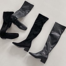 아이슈즈 여성 스웨이드 니하이 삭스 롱부츠 90928