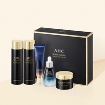 AHC 기초화장품 세트 여성 블랙캐비어 세트 / 바이탈 골든 콜라겐 세트 택1 + 쇼핑백, 1개, 01. AHC 블랙캐비어 세트