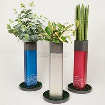 오즈디 개업 화분 소화기 센스있는집들이선물 꽃병 화초 조화, 실버컬러-호야(생화)