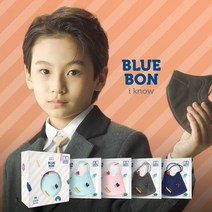 블루본 아이노우 주니어 컬러 마스크 중형 50매, 아이보리