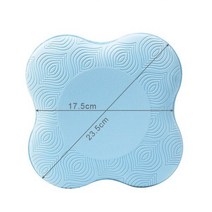 스포츠 요가 매트 무릎 패드 휴대용 지원 필라테스 손목 손 미끄럼 보호 피트 장비, 1 Piece, Blue Yoga Pad