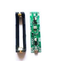 5v 9v 12v 18650 리튬 배터리 부스트 스텝 업 모듈 ups 무정전 전원 공급 장치 모듈 충전 방전 동시에 1a, 유형 c smd