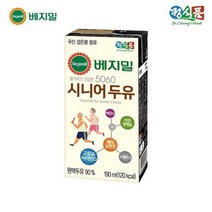 베지밀 5060시니어두유 190mlx96팩 30421952, 190ml, 96개